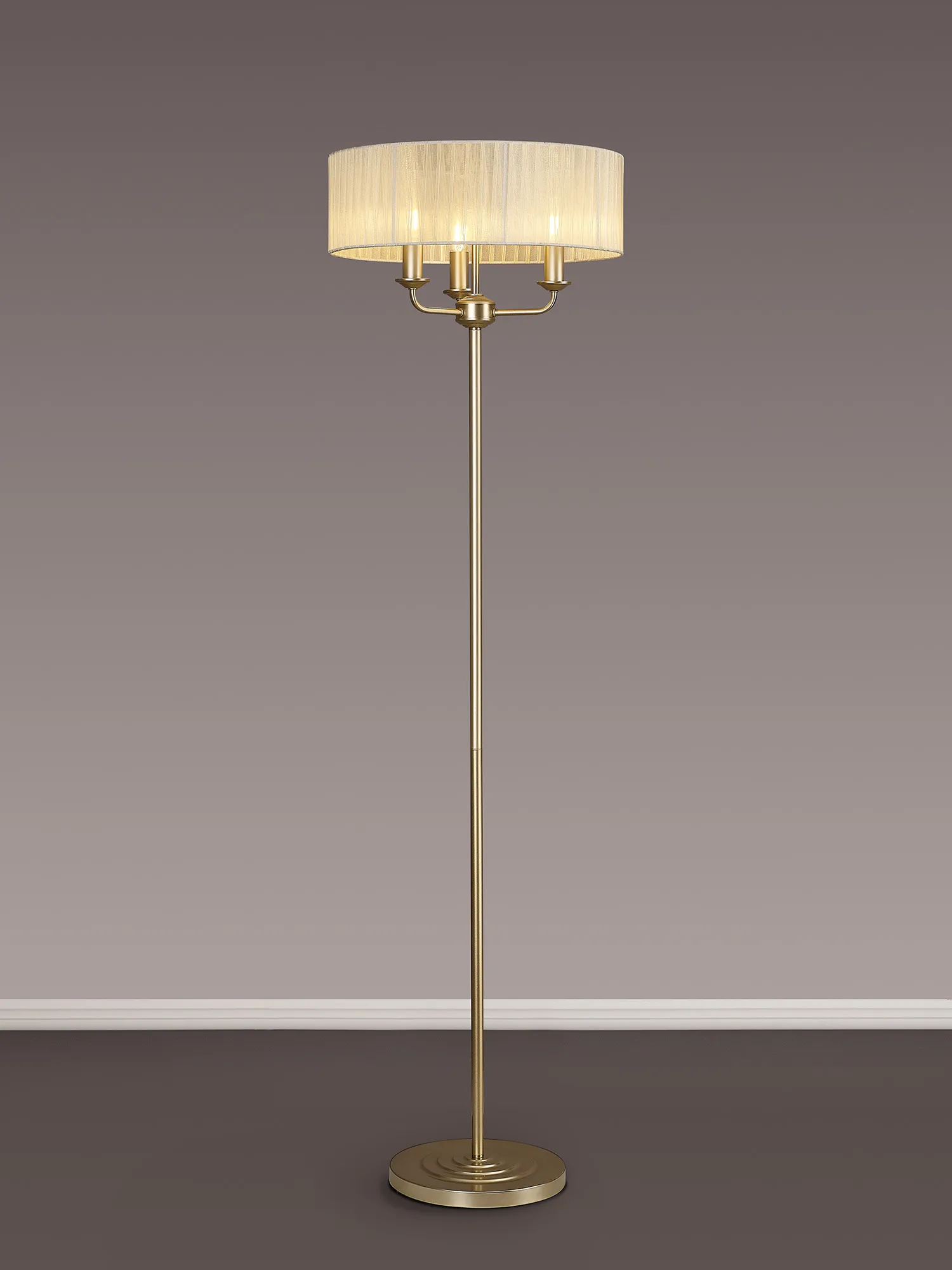 Banyan CG CR Floor Lamps Deco Shaded Floor Lamps